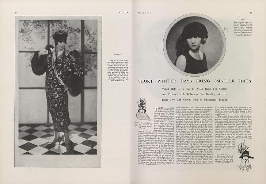 Short Winter Days Bring Smaller Hats