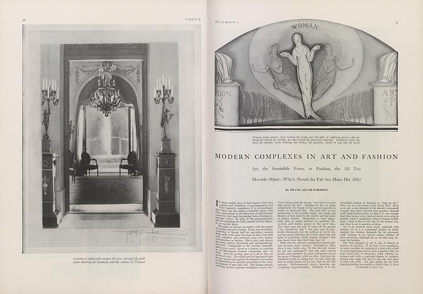 Modern Complexes in Art and Fashion