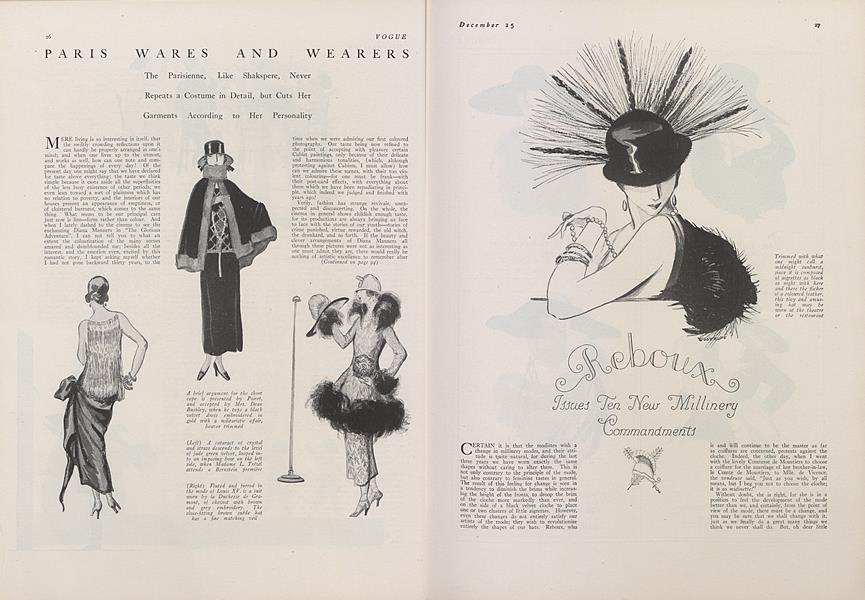 Paris Wares and Wearers