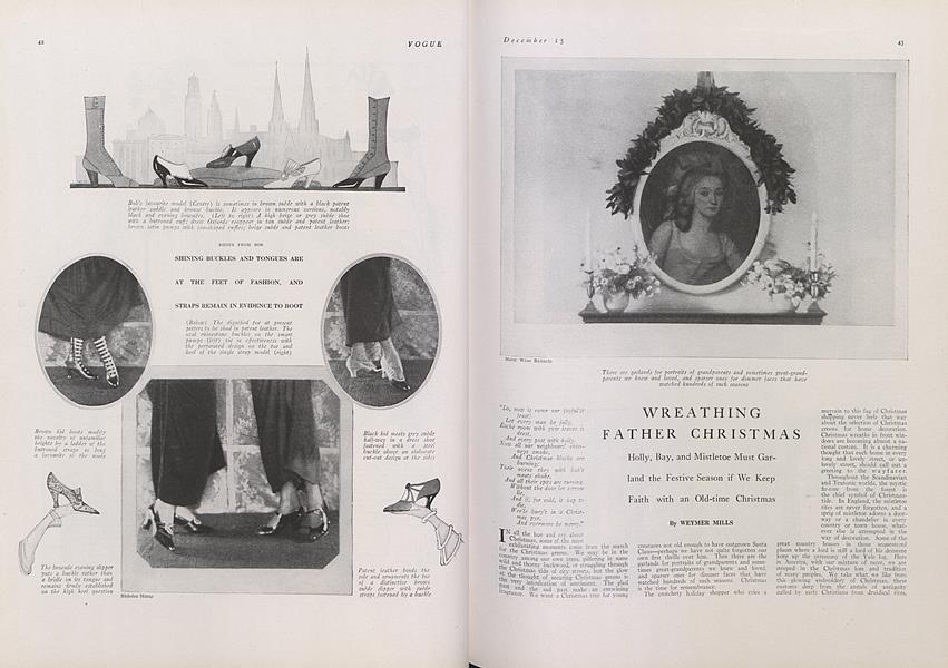 Wreathing Father Christmas