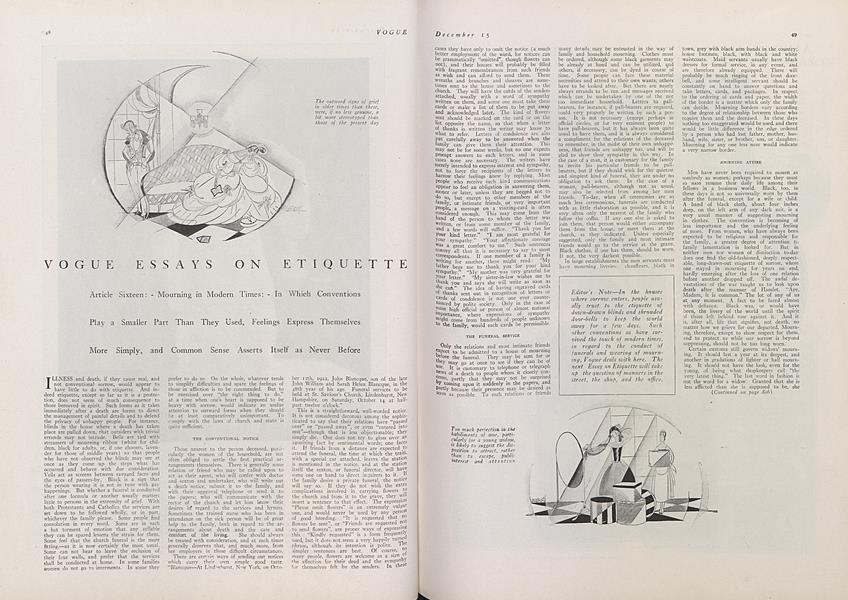 Vogue Essays on Etiquette