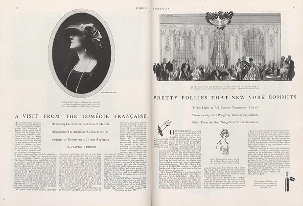 A Visit from the Comedie Francaise