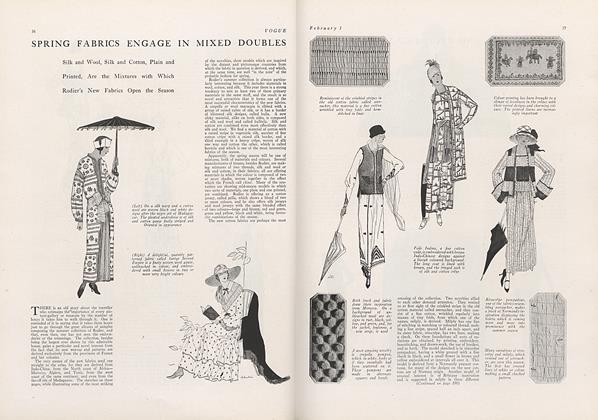 Spring Fabrics Engage in Mixed Doubles