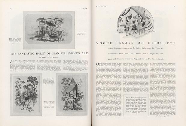 Vogue Essays on Etiquette