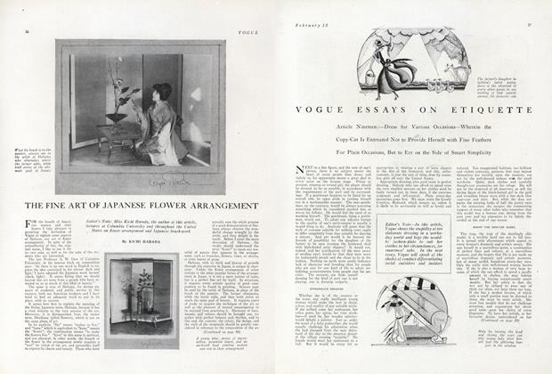 Vogue Essays on Etiquette