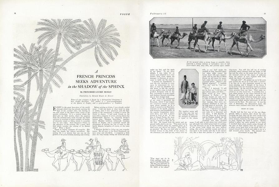 A French Princess Seeks Adventure in the Shadow of the Sphinx