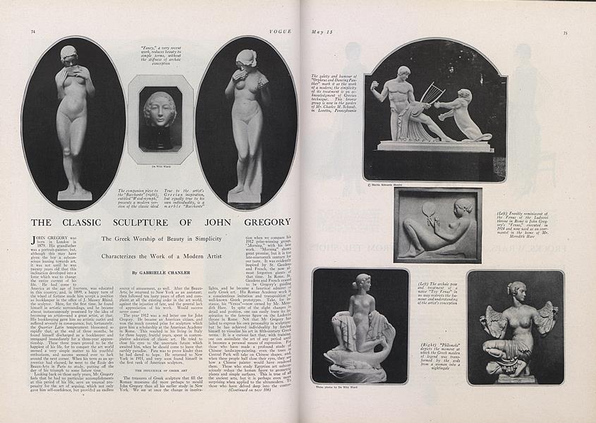 The Classic Sculpture of John Gregory