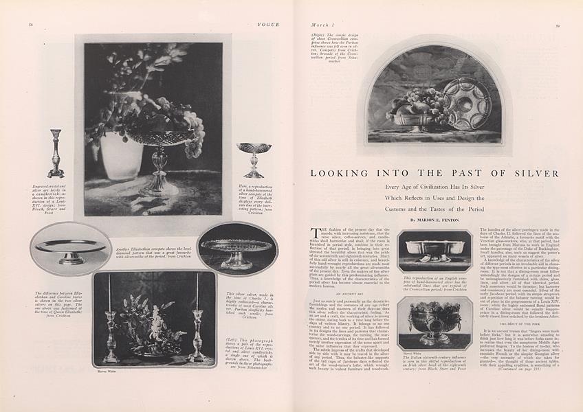 Looking into the Past of Silver