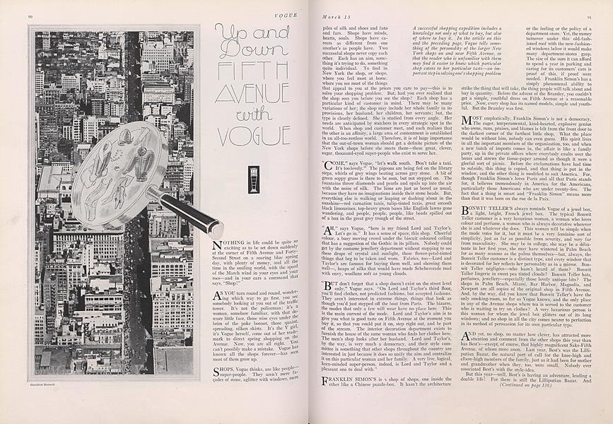 Up and Down Fifth Avenue with Vogue