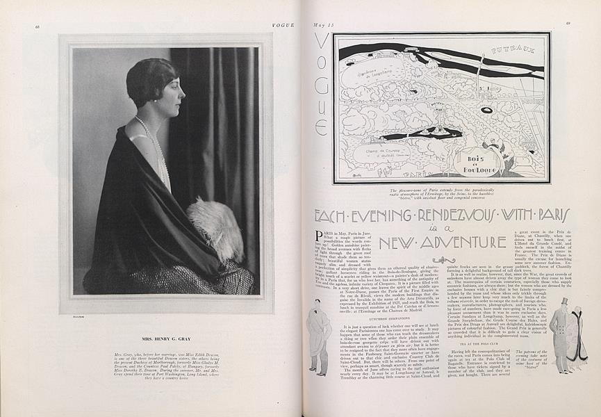 Each Evening Rendezvous with Paris Is a New Adventure