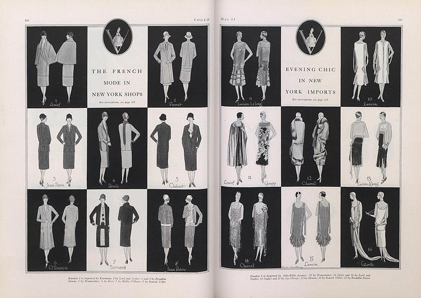 The French Mode in New York Shops