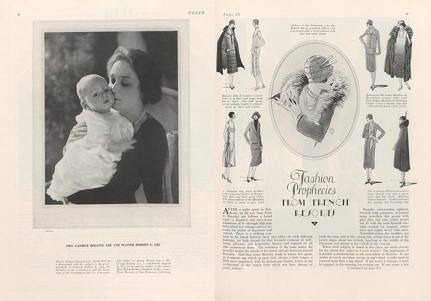 Fashion Prophecies from French Resorts