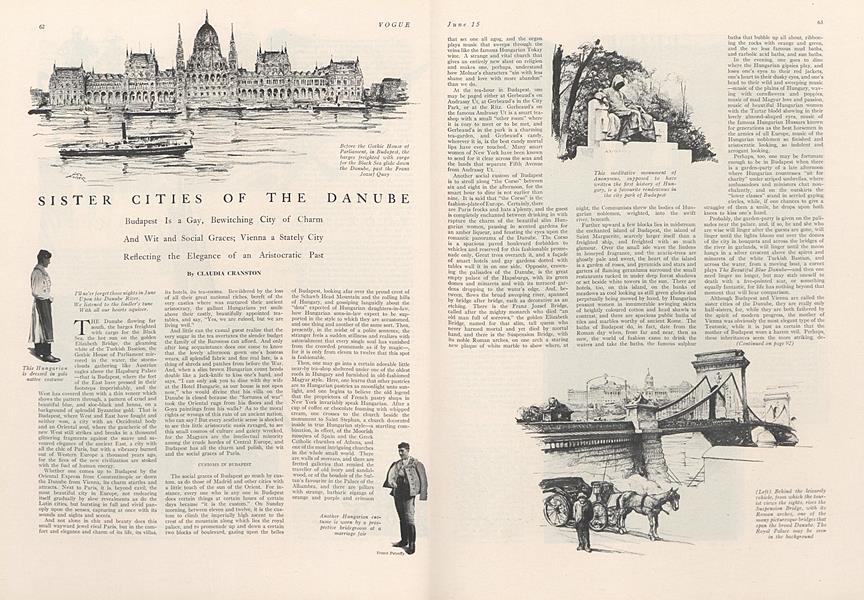 Sister Cities of the Danube