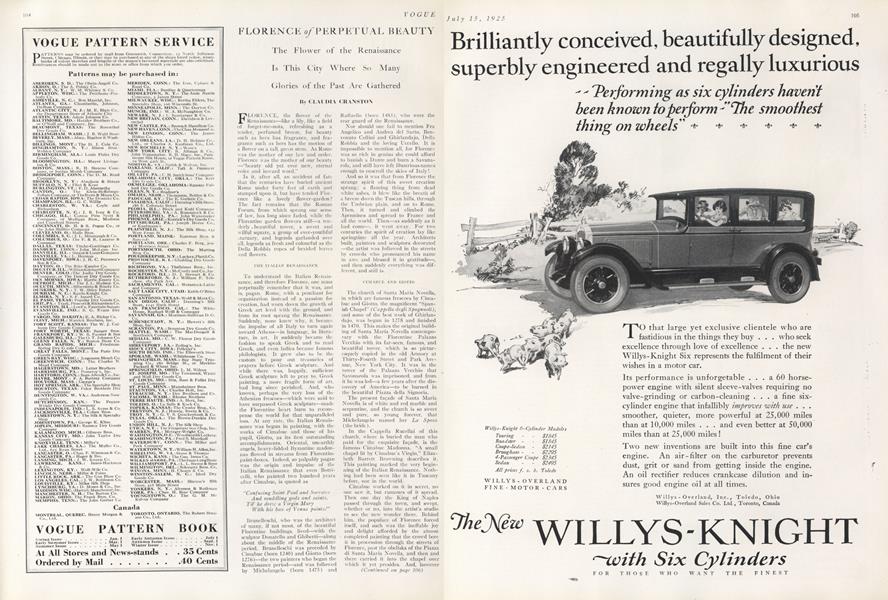 Florence of Perpetual Beauty