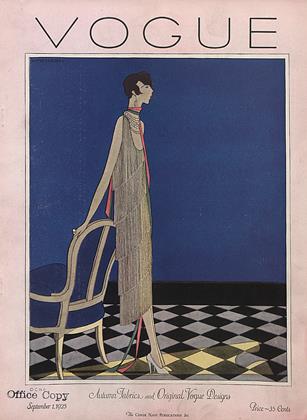 September 1, 1925 | Vogue