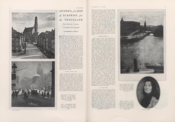 Sweden, a Land of Surprise for the Traveller