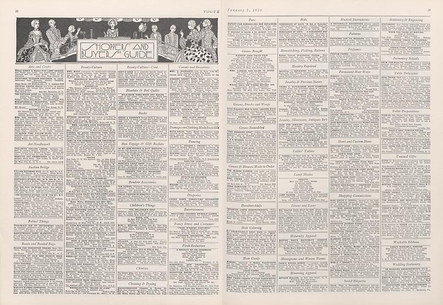 SHOPPERS' AND BUYERS' GUIDE