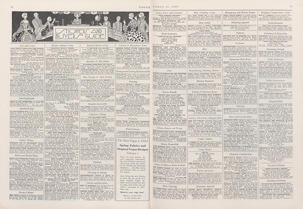 SHOPPERS' AND BUYERS' GUIDE