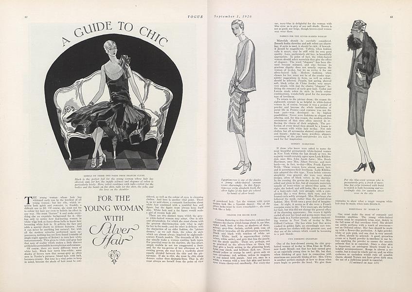 A Guide to Chic for the Young Woman with Silver Hair