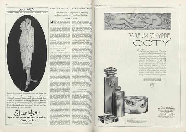 Pictures and Appreciation