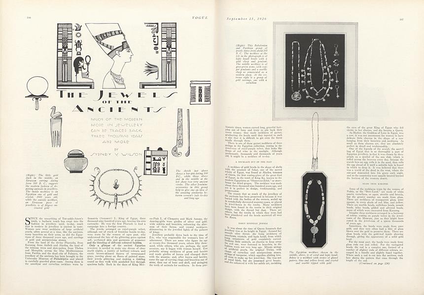 The Jewels of the Ancients