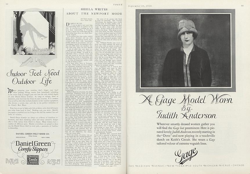 Sheila Writes About the Newport Mode