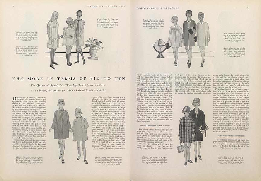 The Mode in Terms of Six