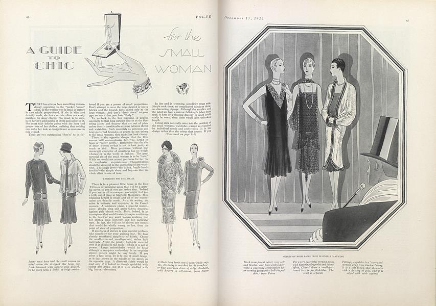 A Guide to Chic for the Small Woman