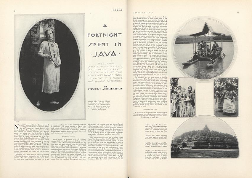 A Fortnight Spent in Java