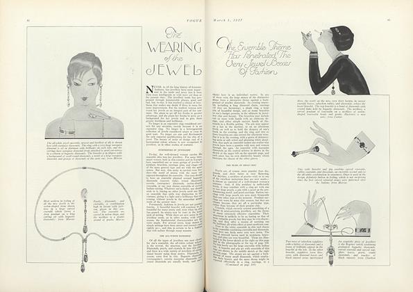 The Wearing of the Jewel