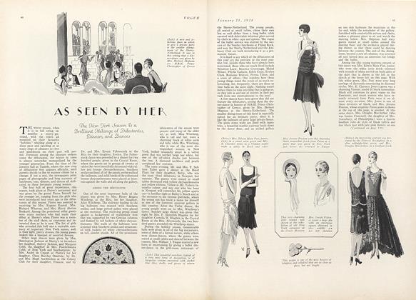Affiche de la couverture de Vogue - janvier 1928