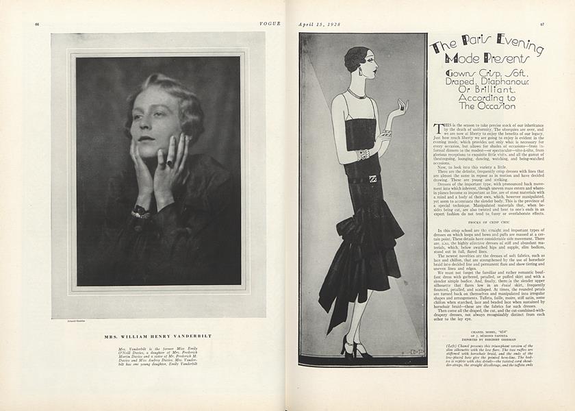 The Paris Evening Mode Presents