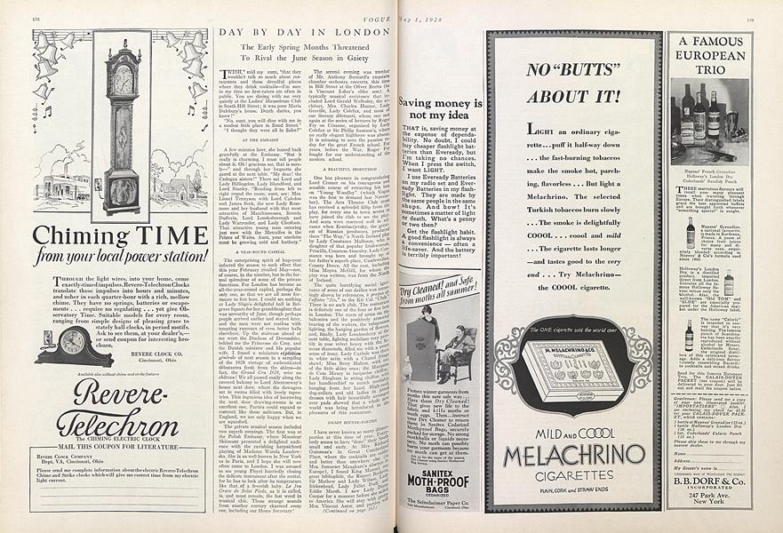 Day by Day in London | Vogue | May 1, 1928