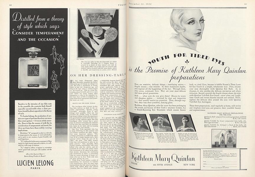 On Her Dressing-Table