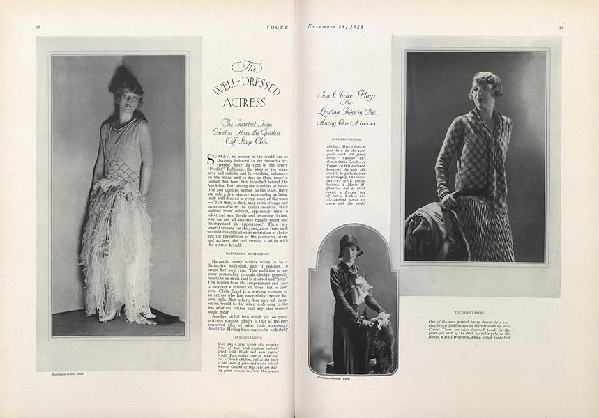 The Well-Dressed Actress