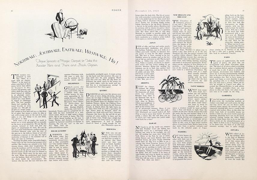 Northward, Southward, Eastward, Westward, Ho!