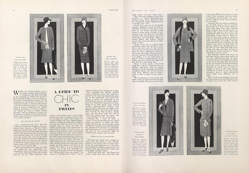 A Guide to Chic in Tweeds