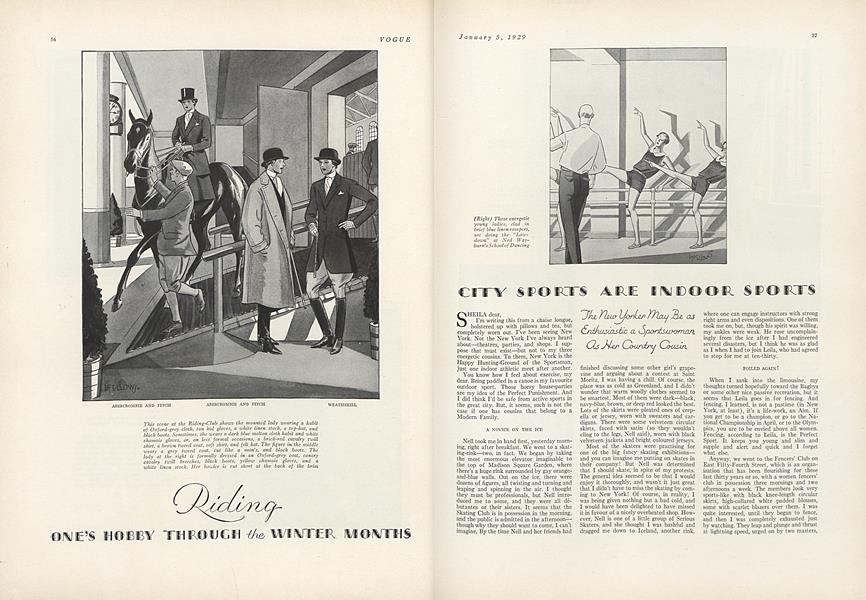 City Sports Are Indoor Sports