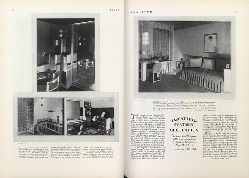 Twentieth-Century Decoration