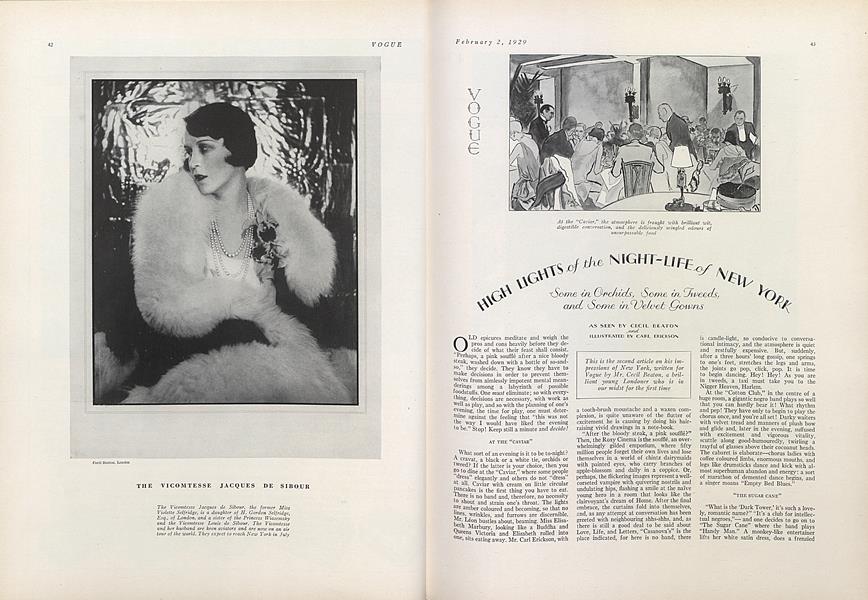 High Lights of the Night-Life of New York