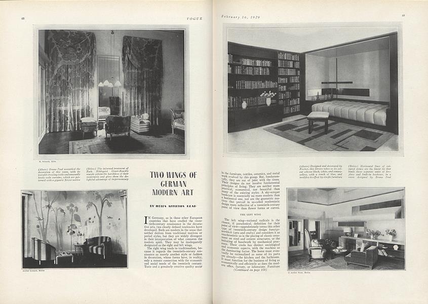 Two Wings of German Modern Art