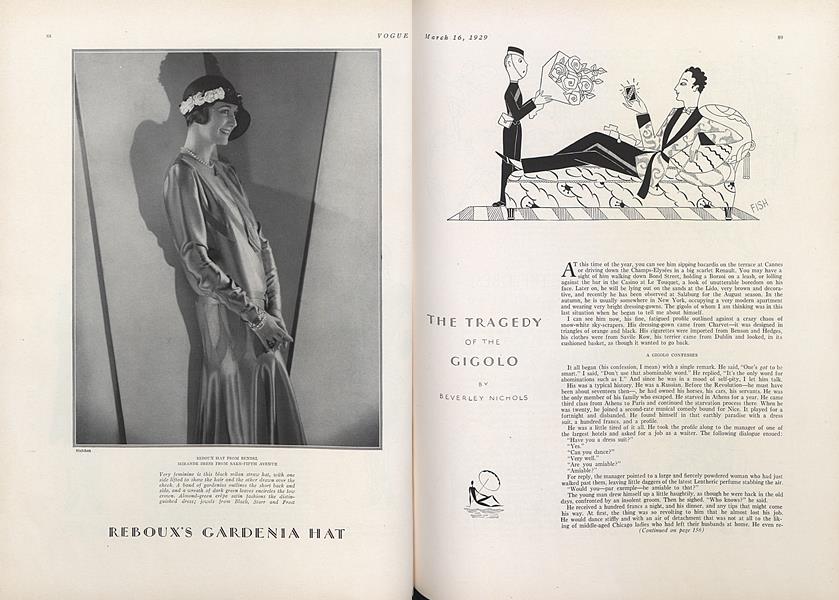 The Tragedy of the Gigolo