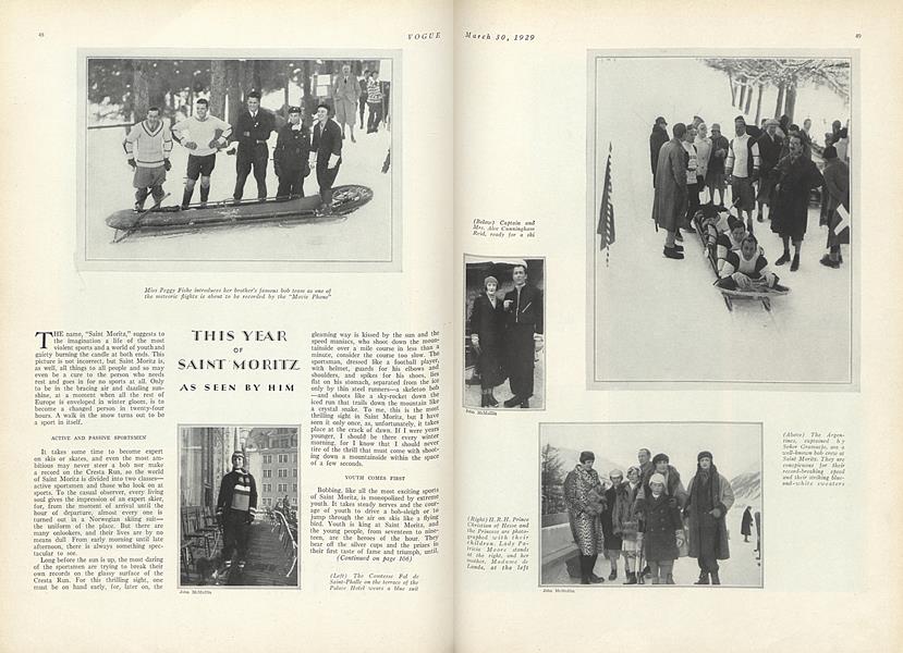 This Year of Saint Moritz