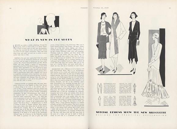 The Mode for Evening | Vogue | OCTOBER 12, 1929