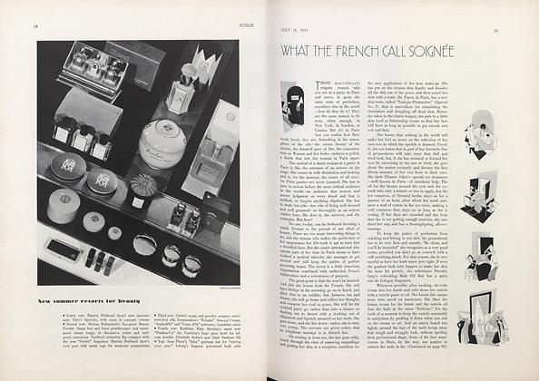 What the French Call Soignee