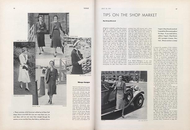 Tips on the Shop Market by Shop-Hound