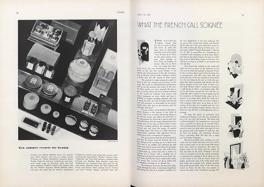 What the French Call Soignee