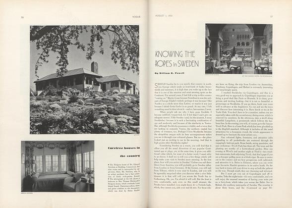 Knowing the Ropes in Sweden