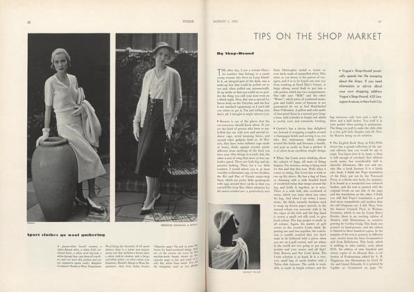 August 1 1931 | Vogue