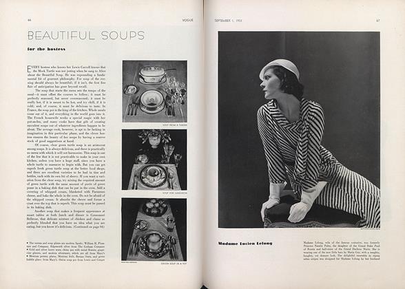 Beautiful Soups for the Hostess